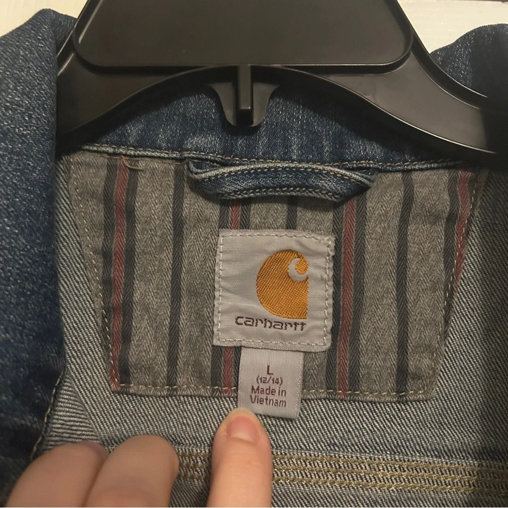 Carhartt Blue Jean Jacket - Picture 8 of 12